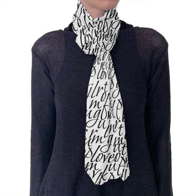 Double Colored Scarf -...