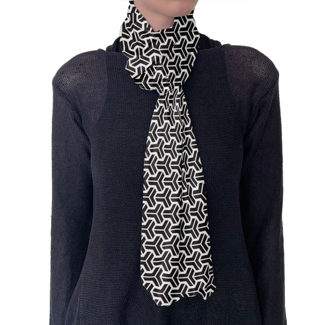 Double Colored Scarf -...